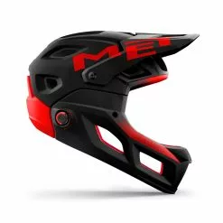 Casco Integrale Met Parachute Mcr Mips (Nero/Rosso) -Negozio online Caschi Italia casco integrale met parachute mcr mips nerorosso 2