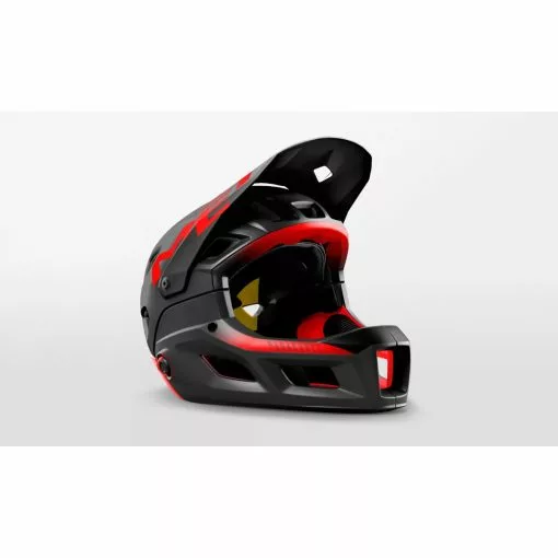 Casco Integrale Met Parachute Mcr Mips (Nero/Rosso) -Negozio online Caschi Italia casco integrale met parachute mcr mips nerorosso