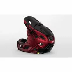 Casco Integrale Met Parachute Mcr Mips (Rosso/Nero Metallizzato) -Negozio online Caschi Italia casco integrale met parachute mcr mips rossonero metallizzato 2