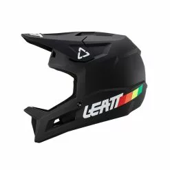 Casco Leatt MTB Gravity 1.0 2023 (Black) -Negozio online Caschi Italia casco leatt mtb gravity 10 2023 black 3