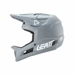 Casco Leatt MTB Gravity 1.0 2023 (Titanium) -Negozio online Caschi Italia casco leatt mtb gravity 10 2023 titanium 3