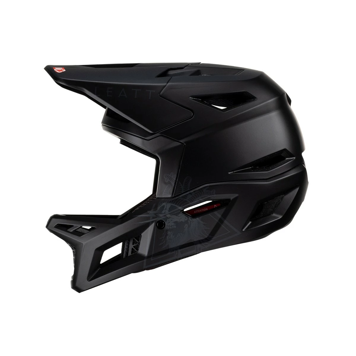 Casco Leatt MTB Gravity 4.0 2023 (Stealth) 6 Casco Leatt MTB Gravity 4.0 2023 (Stealth) - immagine 4