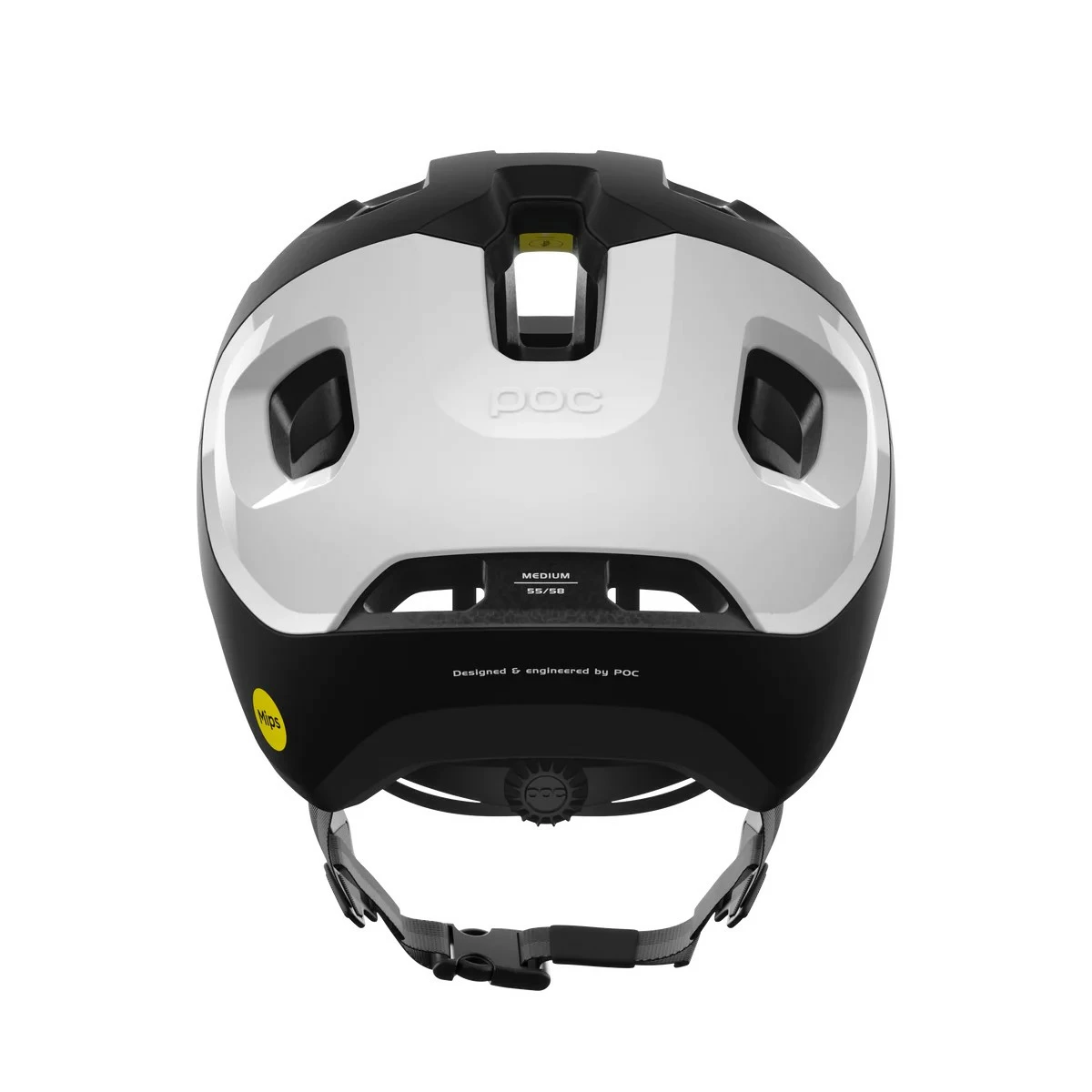 Casco Poc Axion Race Mips (Uranium Black Matt/Hydrogen White) 6 Casco Poc Axion Race Mips (Uranium Black Matt/Hydrogen White) - immagine 4