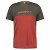 Maglia Da Uomo Scott Trail Flow Dri (Grey/Red) -Negozio online Caschi Italia maglia da uomo scott trail flow dri greyred