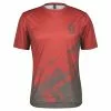 Maglia Da Uomo Scott Trail Vertic (Grey/Red) -Negozio online Caschi Italia maglia da uomo scott trail vertic greyred