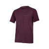 Maglia Endura GV500 Foyle Tech (Aubergine) -Negozio online Caschi Italia maglia endura gv500 foyle tech aubergine