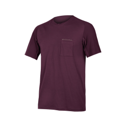 Maglia Endura GV500 Foyle Tech (Aubergine)