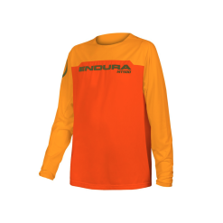 Maglia Endura Kids MT500 Burner L/S Jersey (Tangerine)