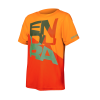 Maglia Endura Kids SingleTrack Core Tee (Tangerine) -Negozio online Caschi Italia maglia endura kids singletrack core tee tangerine