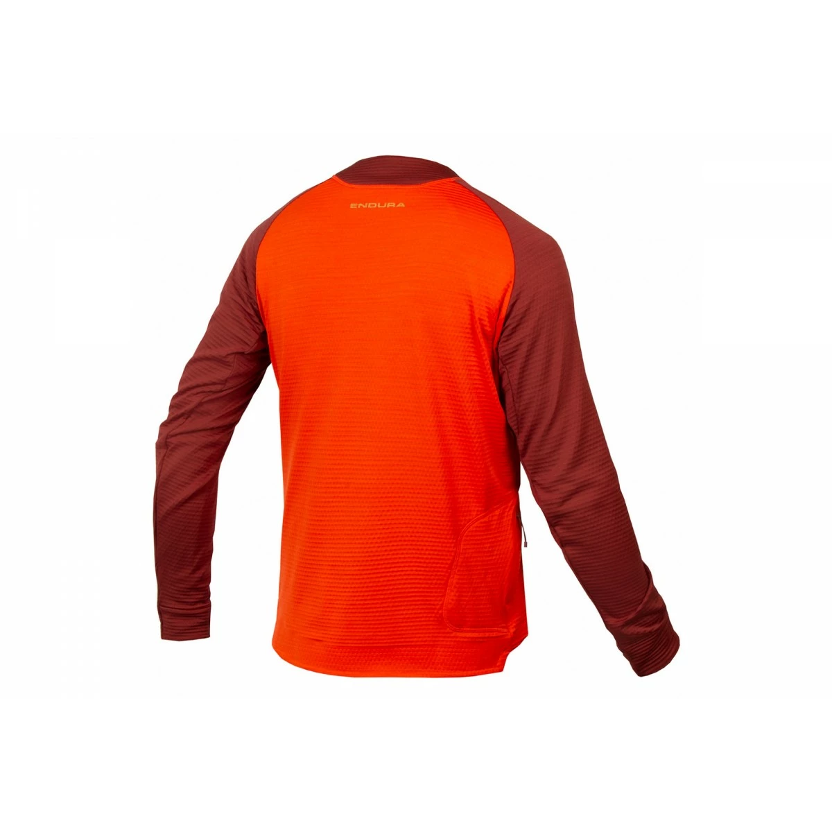 Maglia Endura Singletrack Fleece (Rossa/Arancio) 4 Maglia Endura Singletrack Fleece (Rossa/Arancio) - immagine 2
