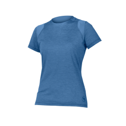 Maglia Endura Women's SingleTrack S/S (Blue Steel)