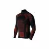 Maglia Intima Lunga Biotex Lupetto Icebreak Nero/Rosso
