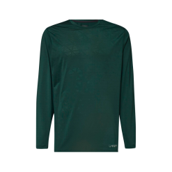 Maglia Oakley Berm LS Jersey (Hunter Green) -Negozio online Caschi Italia maglia oakley berm ls jersey hunter green 1