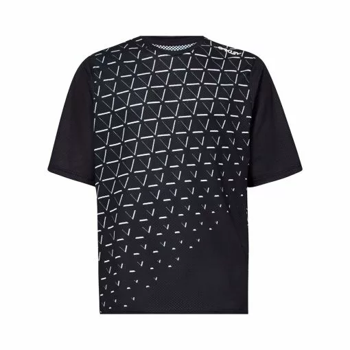 Maglia Oakley Flow SS (Nero) 1 Maglia Oakley Flow SS (Nero) -Negozio online Caschi Italia maglia oakley flow ss nero