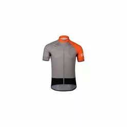 Maglia Poc Essential Road Jersey (Arancione/Grigio)