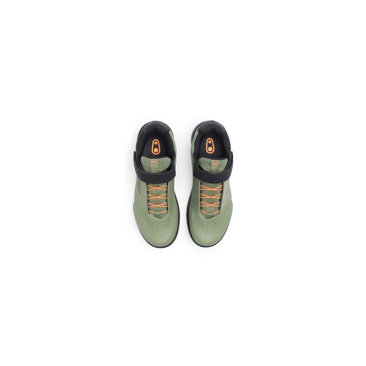 Scarpe Crankbrothers Stamp Speedlace+Strap (Green/Orange - Black Outsole) 8 Scarpe Crankbrothers Stamp Speedlace+Strap (Green/Orange - Black Outsole) - immagine 6