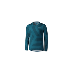 Shimano Maglia A Maniche Lunghe Myoko (Blu)