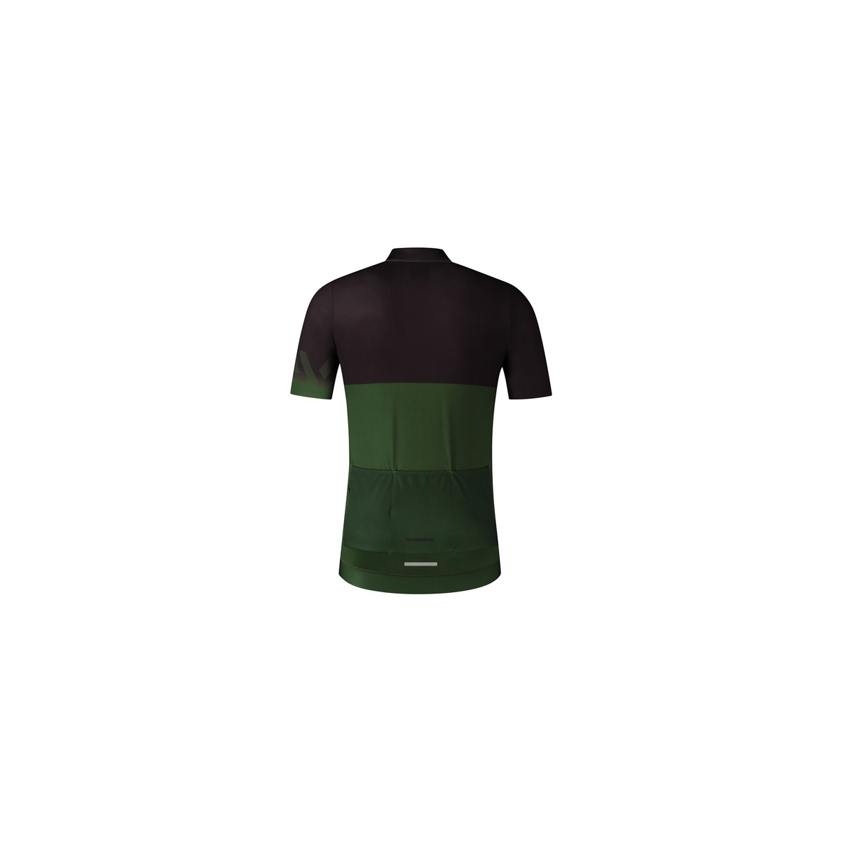 Shimano Maglia Kita A Maniche Corte Con Lampo (Khaki) 4 Shimano Maglia Kita A Maniche Corte Con Lampo (Khaki) - immagine 2